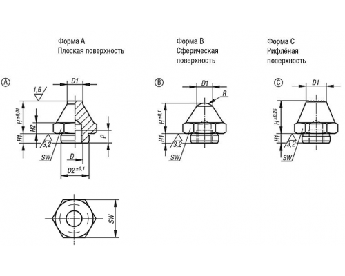 Опоры K0295.106012 Kipp