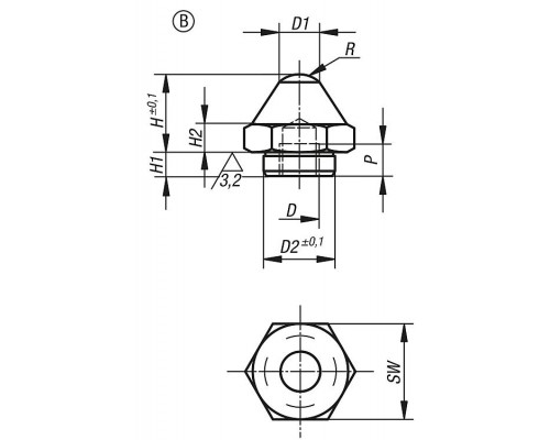 Опоры K0295.106012 Kipp