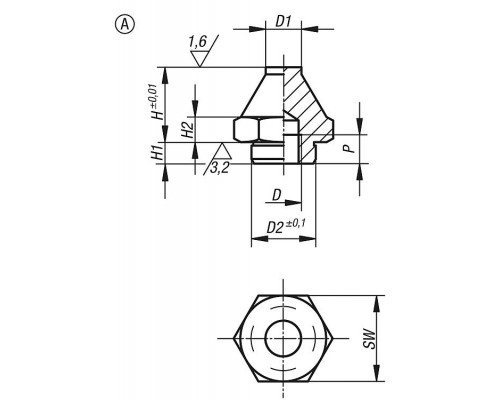 Опоры K0295.106012 Kipp