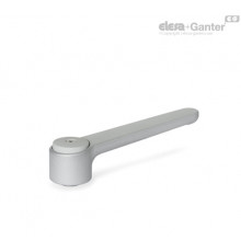Плоская ручка рычажного типа GN 126.1-120-M10-SR ELESA+GANTER