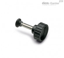 Ручка с рифлением с упорной накладкой фиксации BT.40-SST-p-M10x55-SV21 (108805) ELESA+GANTER