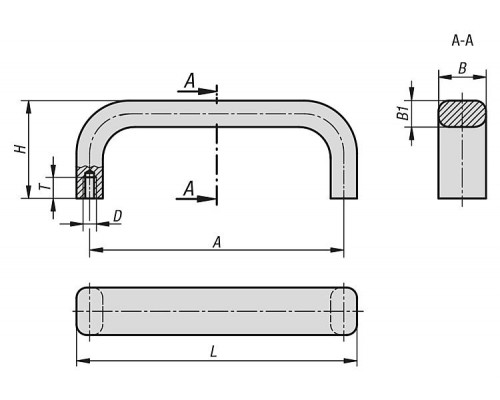 Ручка K1091.088051 Kipp