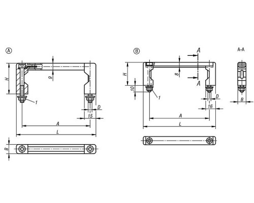 Ручка K0216.10001 Kipp