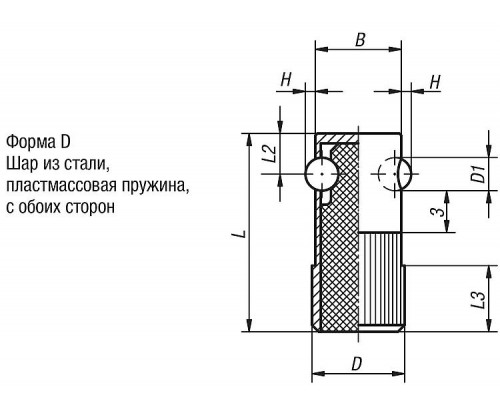 Упоры K0374.414 Kipp