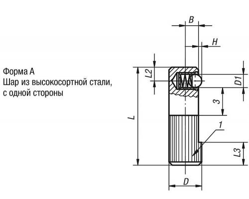 Упоры K0374.414 Kipp
