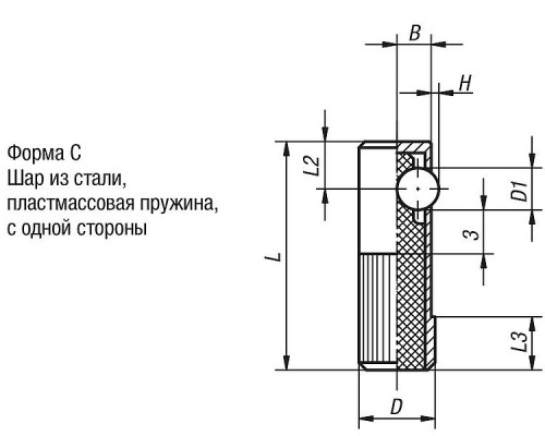 Упоры K0374.414 Kipp