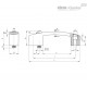 Ручка EBR.150-SWB-B-C (260571-C1) ELESA+GANTER