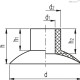 Вакуумная присоска VVH-40-A (VV.52086) ELESA+GANTER