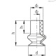 Вакуумная присоска VVL-11-16.5-S (VV.56021) ELESA+GANTER