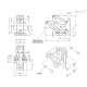 Петля GN 7241-AL-75-EL ELESA+GANTER