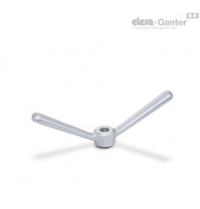 Зажимная гайка с двуплечим рычагом GN 206.1-16-M8-NI ELESA+GANTER