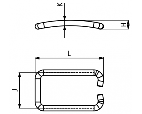 Скоба S150-269 Kukamet