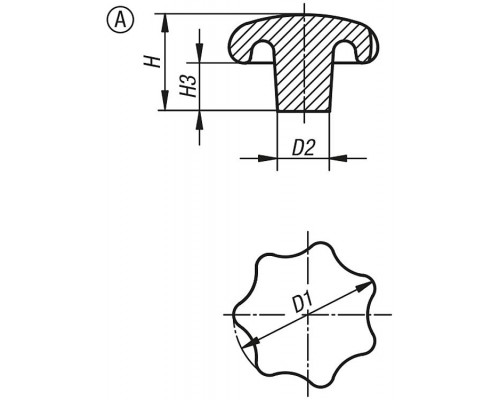 Ручка K0149.16312 Kipp