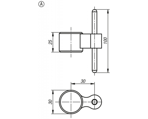 Упоры K2043.2 Kipp