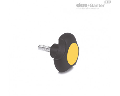 Лепестковая поворотная ручка VTT.32-C-p-M6x35-C4 (167757-C4) ELESA+GANTER