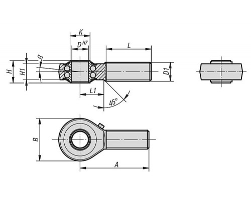Головки K0716.22 Kipp
