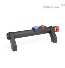 Трубчатая ручка GN 332-200-SW-T2-2-R ELESA+GANTER