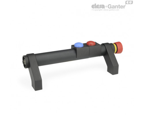 Трубчатая ручка GN 332-300-SW-T2-2-R ELESA+GANTER
