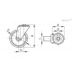 Колёсико RE.G1-125-FBL-N-SST (452713) ELESA+GANTER