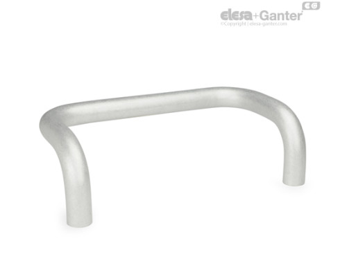 П-образная ручка GN 426.1-AL-28-350-BL ELESA+GANTER