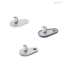 Регулируемая опора GN 43-50-M10-28-D1-X ELESA+GANTER