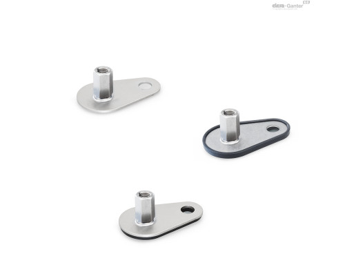 Регулируемая опора GN 43-50-M10-28-D1-X ELESA+GANTER