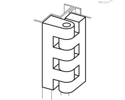 Петля CFF.66 p-M6x16 (423821) ELESA+GANTER