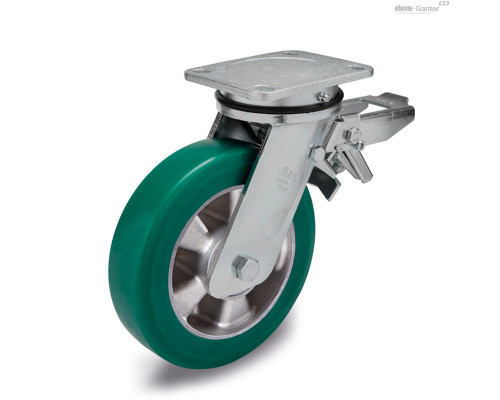 Колёсико RE.F2-160-SSF-WH (452453) ELESA+GANTER