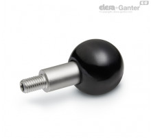 Шарообразная ручка GN 319.5-25-M6-A ELESA+GANTER