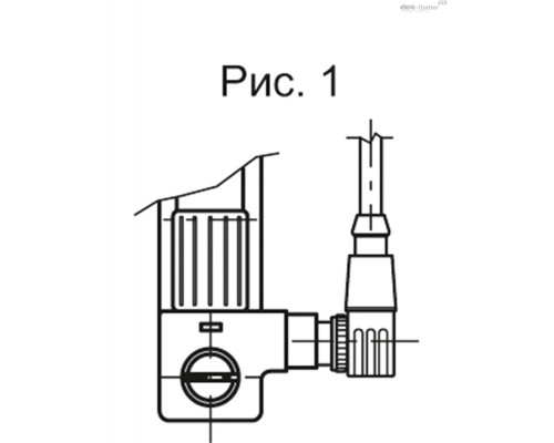 Индикатор HCV.127-E-SW-M12-KN-LD (11079-KN) ELESA+GANTER