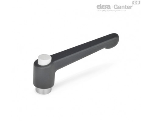 Регулируемая ручка рычажного типа GN 303.1-30-M3-SW-G ELESA+GANTER