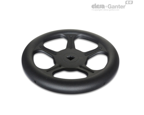 Маховик GN 228-ST-125-V11-A-SW ELESA+GANTER Маховик GN 228-ST-125-V11-A-SW ELESA+GANTER