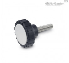 Ручка с накаткой GN 7336-53-M10-30-NI ELESA+GANTER