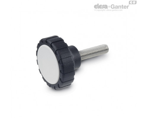 Ручка с накаткой GN 7336-34-M6-30-NI ELESA+GANTER