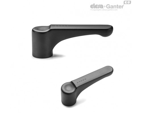 Плоская ручка рычажного типа ERFW.44 N-6-C1 (232311-C1) ELESA+GANTER