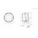 Стекло указателя GN 743.6-18-G3/4 ELESA+GANTER