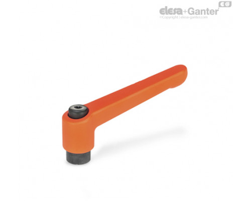 Регулируемая ручка рычажного типа GN 300-22-B5-OS ELESA+GANTER