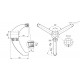 Треногая опора BAS3-48-SST (419591) ELESA+GANTER