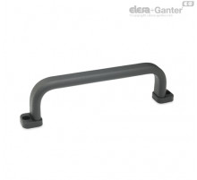 Плоская П-образная ручка GN 668-20-190-B-SW ELESA+GANTER