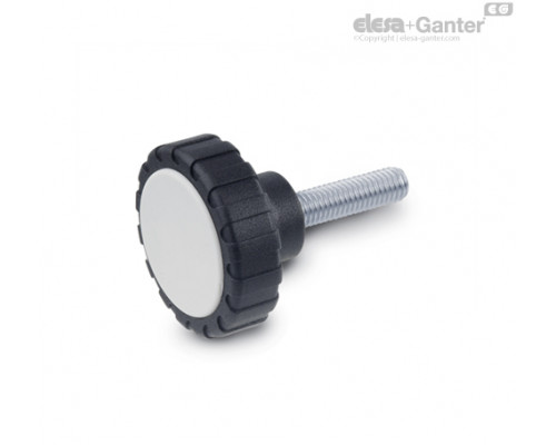 Ручка с накаткой GN 7336-34-M6-15-ST ELESA+GANTER