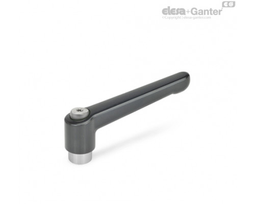 Регулируемая ручка рычажного типа GN 300.1-30-B5-SZ ELESA+GANTER