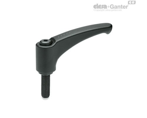 Регулируемая ручка ERM.63 p-M6x50-C9 (240245-C9) ELESA+GANTER Регулируемая ручка ERM.63 p-M6x50-C9 (240245-C9) ELESA+GANTER