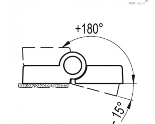Петли CFQ.50 CH-4-C9 (426332-C9) ELESA+GANTER