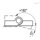 Петли CFQ.50 CH-4-C9 (426332-C9) ELESA+GANTER