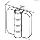 Петли CFQ.50 CH-4-C9 (426332-C9) ELESA+GANTER