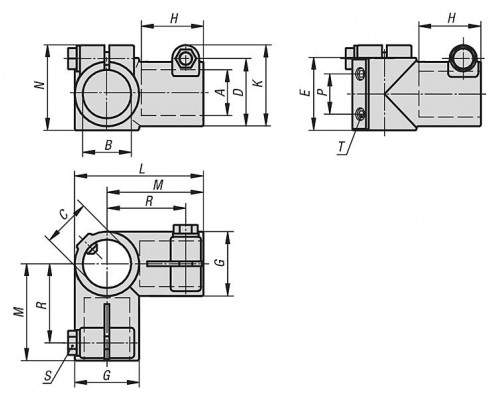 Зажимы K0476.550 Kipp