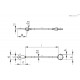 Удерживающий трос CV-T-A-P-18-500 (76236) ELESA+GANTER