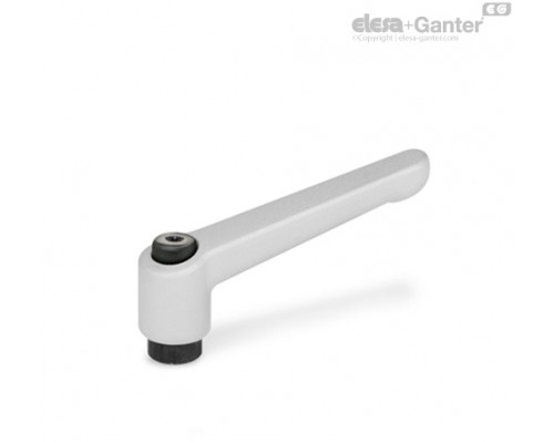 Регулируемая ручка рычажного типа GN 300-22-B4-SR ELESA+GANTER