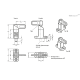 Пружинная защёлка GN 722.2-12-20-B-ZB ELESA+GANTER