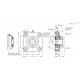 Кронштейн UCF.205-A-25-P (419531) ELESA+GANTER